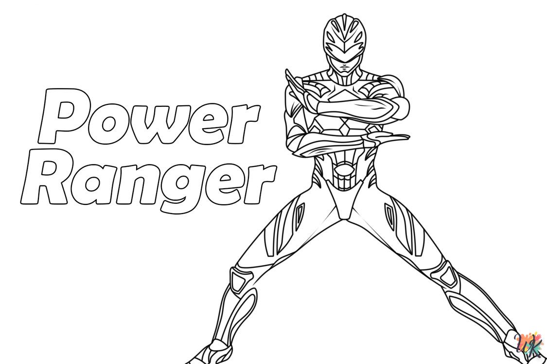 Dibujos para Colorear Power Ranger 2