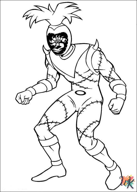 Dibujos para Colorear Power Ranger 20