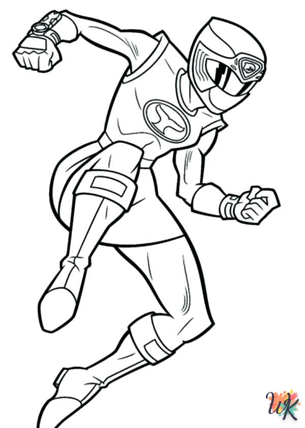 Dibujos para Colorear Power Ranger 22