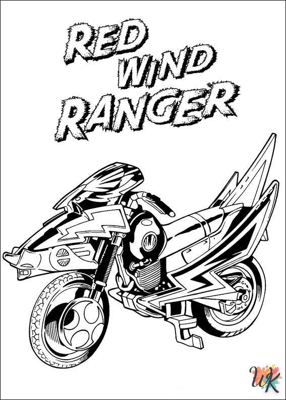 Dibujos para Colorear Power Ranger 3