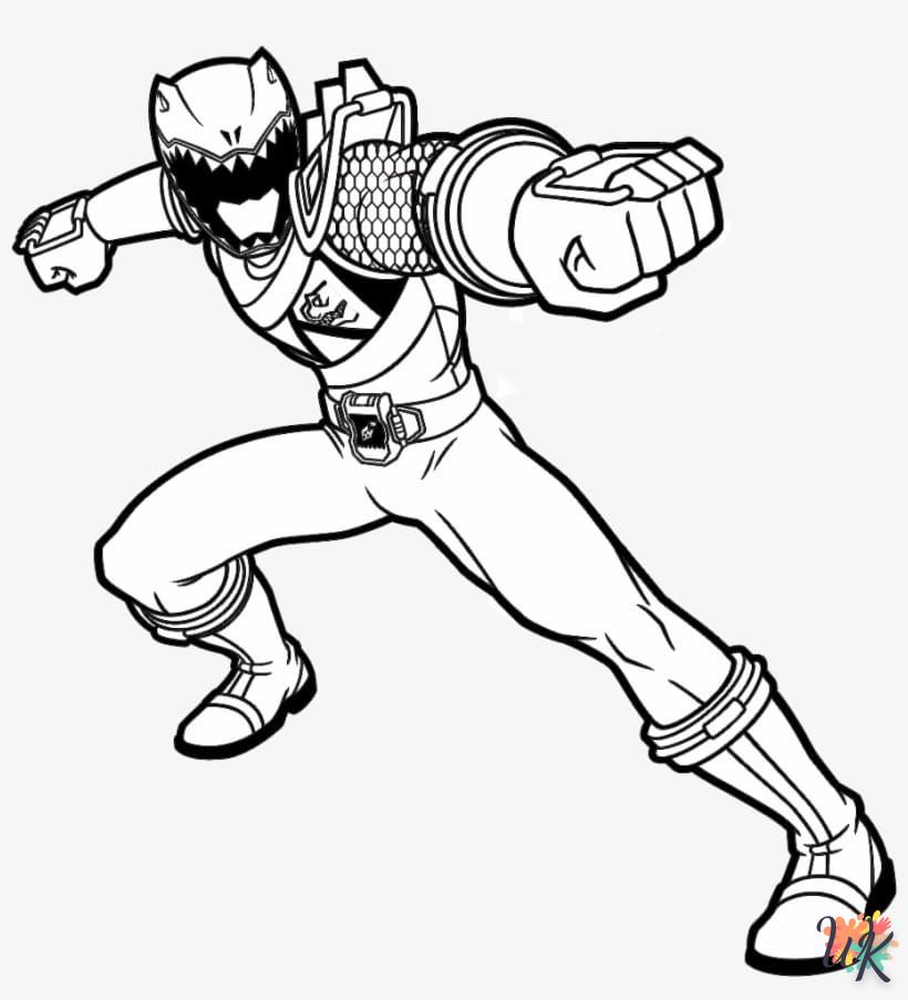 Dibujos para Colorear Power Ranger 30