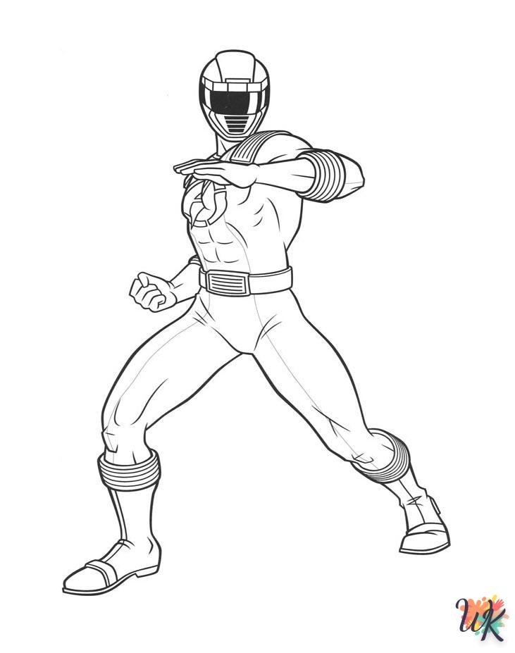 Dibujos para Colorear Power Ranger 32