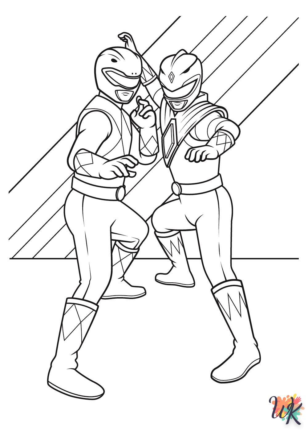 Dibujos para Colorear Power Ranger 39