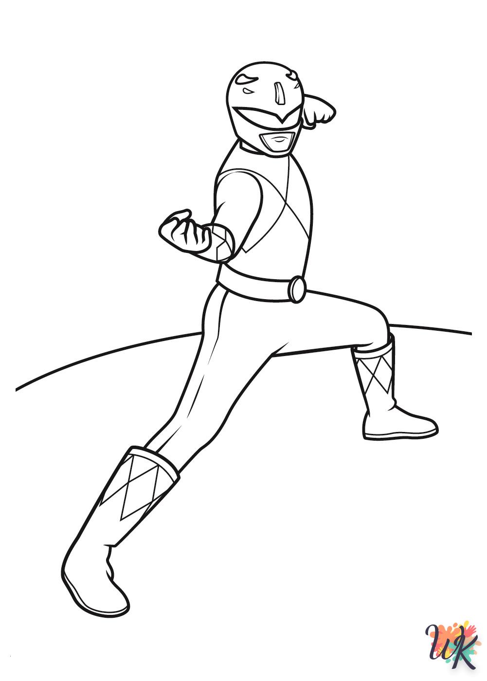 Dibujos para Colorear Power Ranger 40