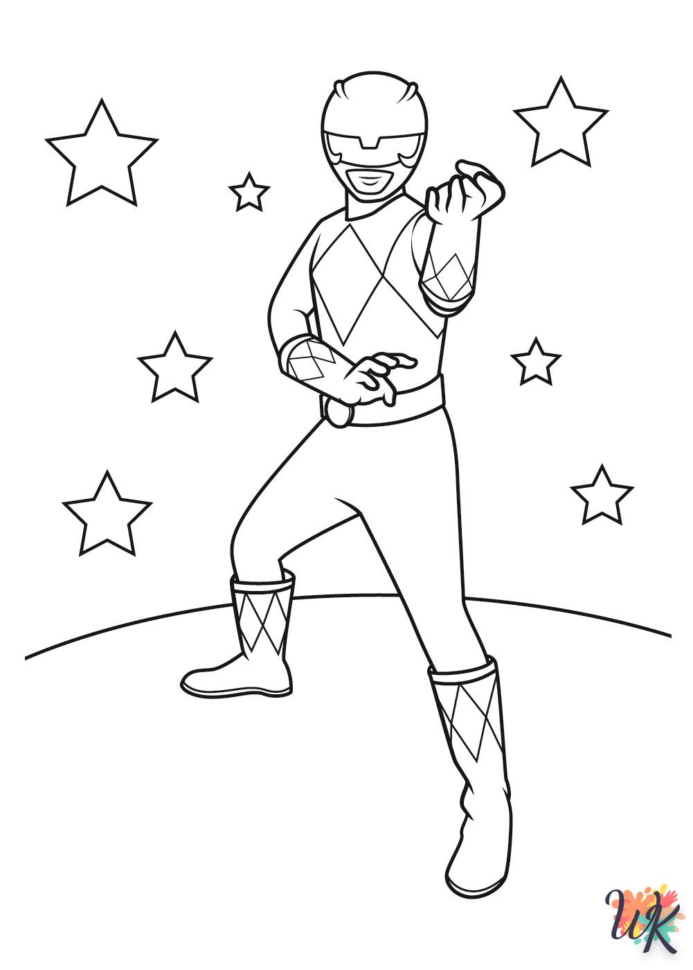 Dibujos para Colorear Power Ranger 42