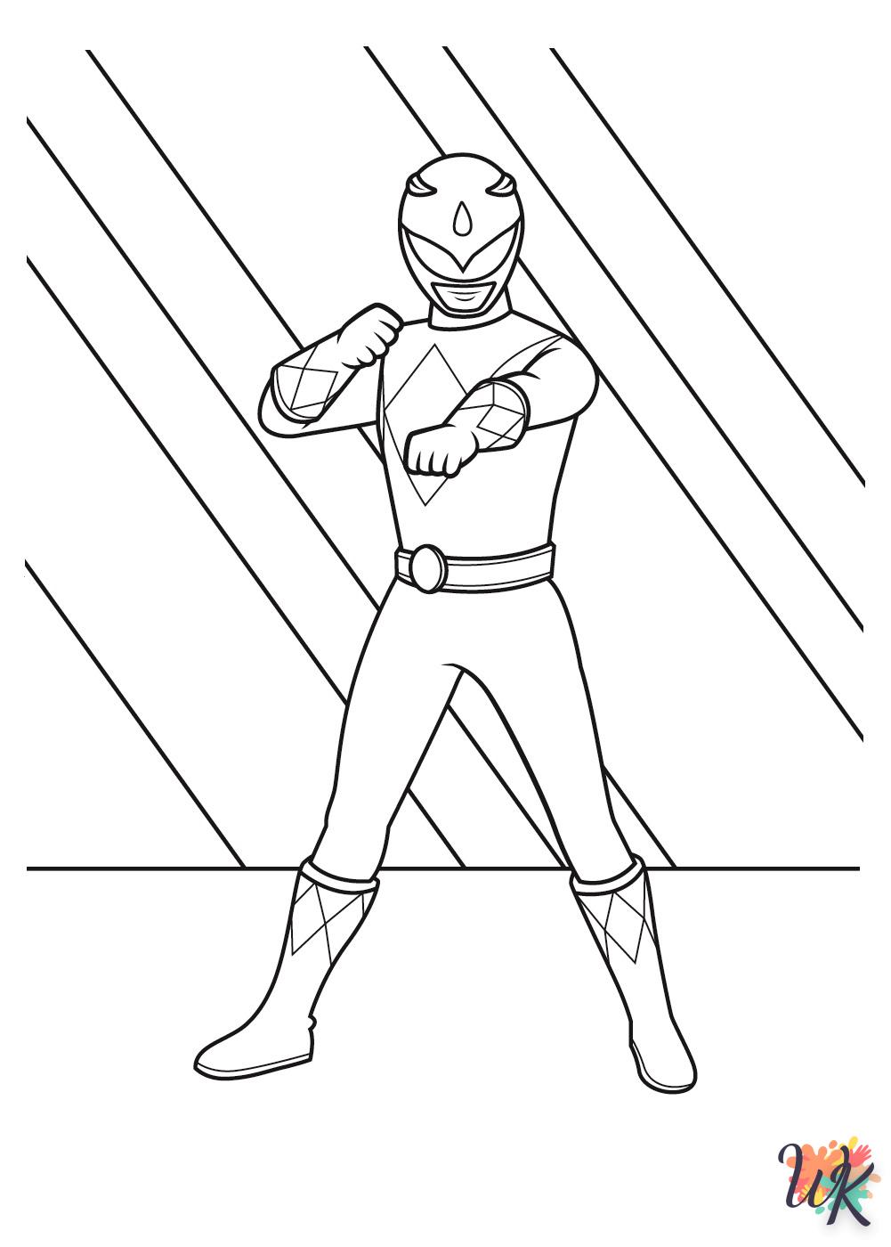 Dibujos para Colorear Power Ranger 45