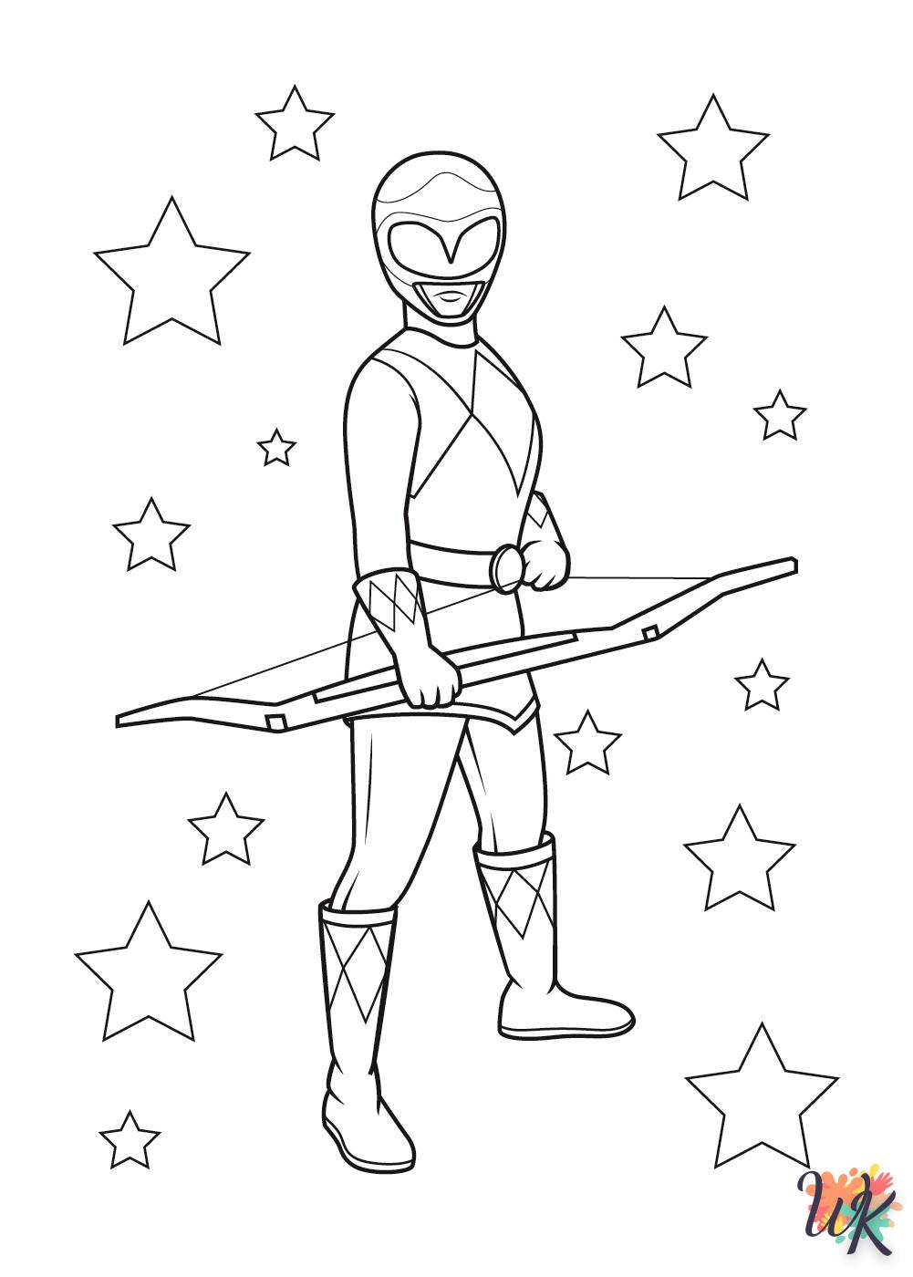 Dibujos para Colorear Power Ranger 46