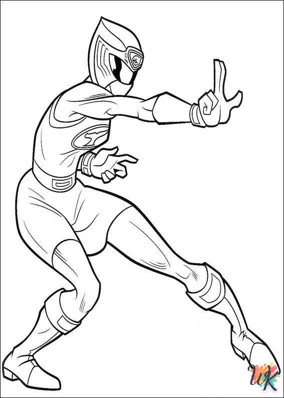 Dibujos para Colorear Power Ranger 5