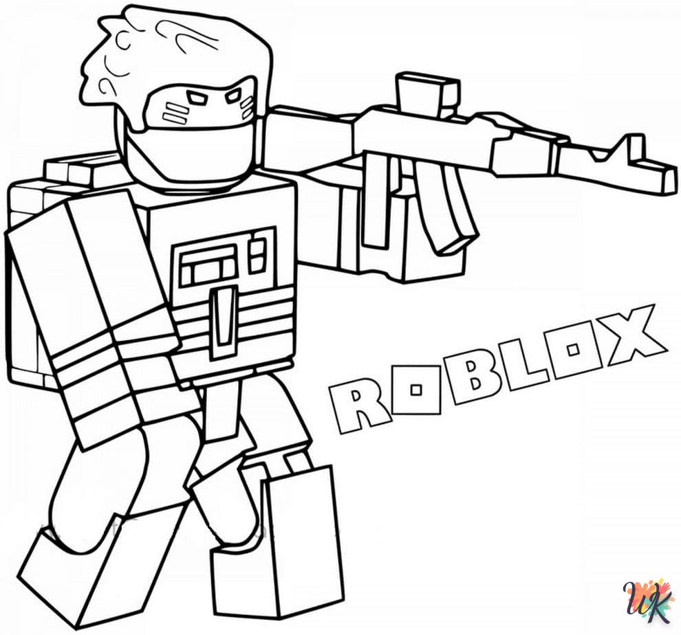 Dibujos para Colorear Roblox 26