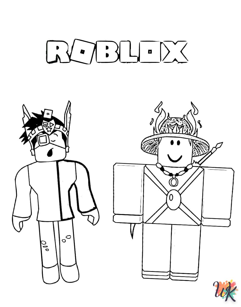 Dibujos para Colorear Roblox 52