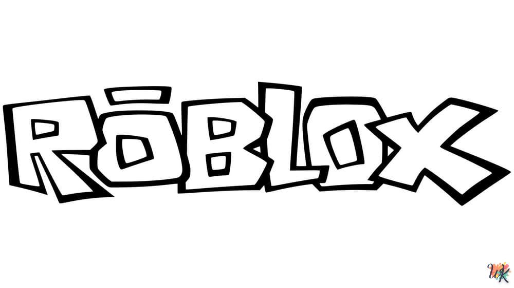 Dibujos para Colorear Roblox 6