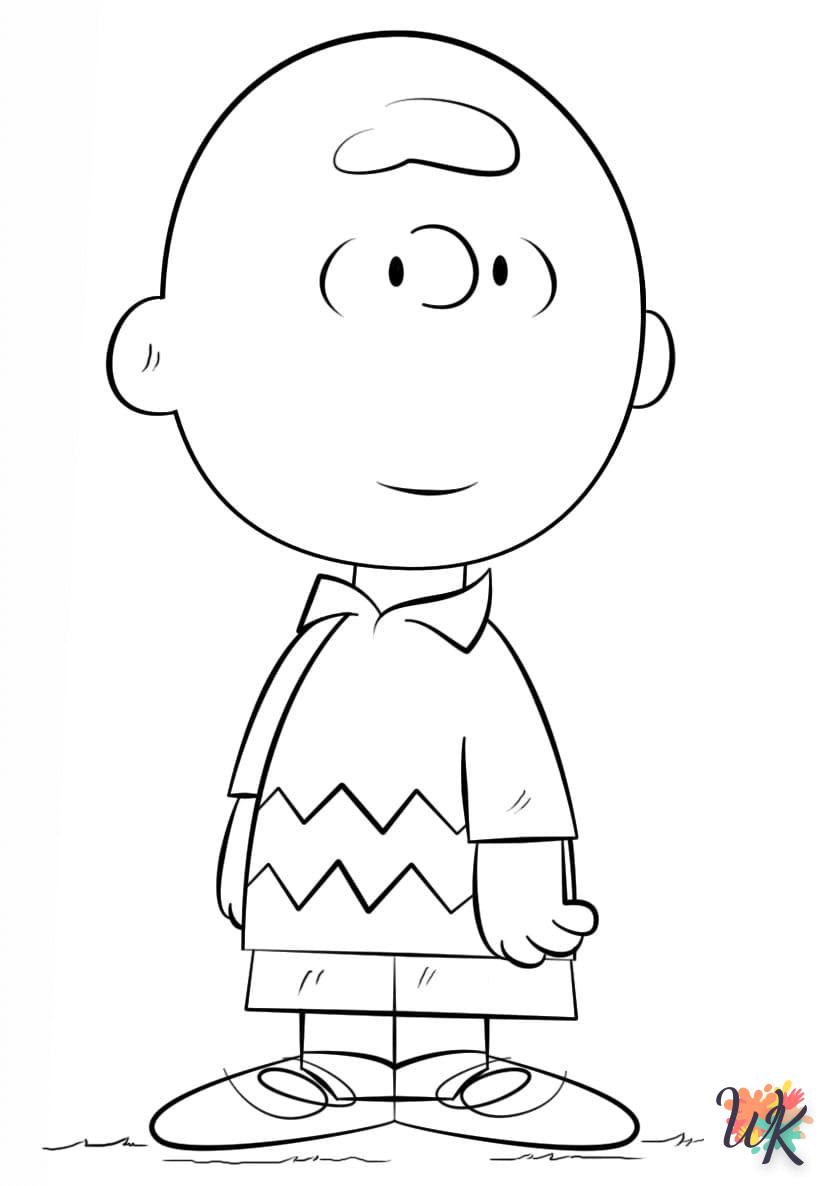 Dibujos para Colorear Snoopy 126
