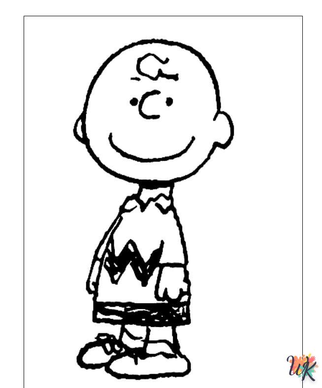 Dibujos para Colorear Snoopy 30