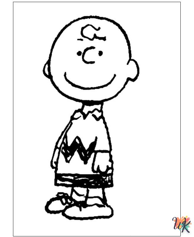 Dibujos para Colorear Snoopy 36