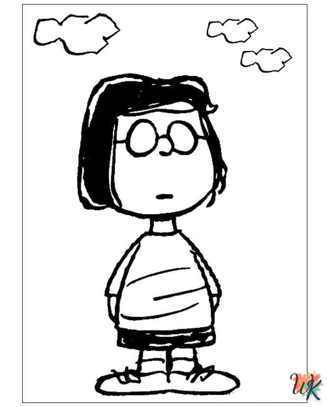 Dibujos para Colorear Snoopy 39