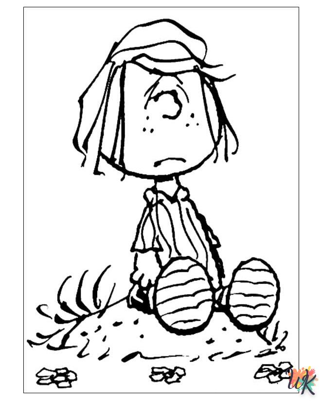 Dibujos para Colorear Snoopy 4