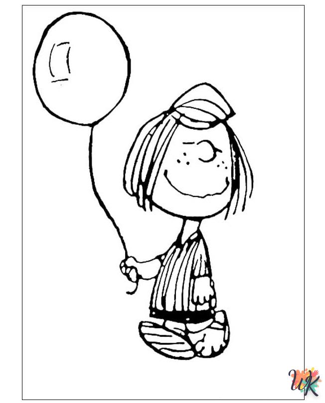 Dibujos para Colorear Snoopy 45