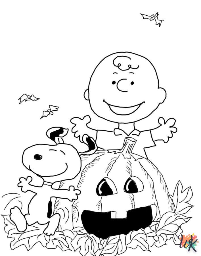 Dibujos para Colorear Snoopy 56