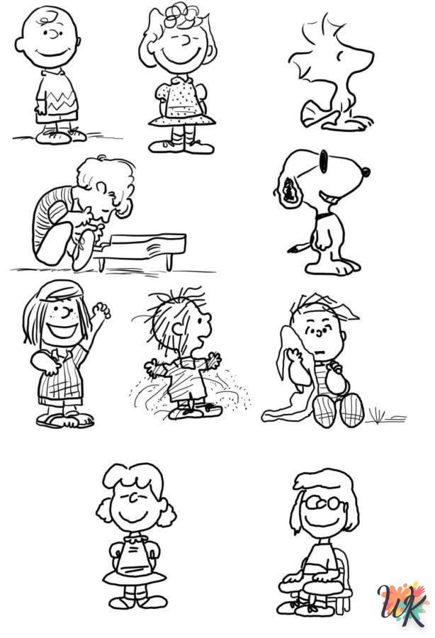 Dibujos para Colorear Snoopy 57
