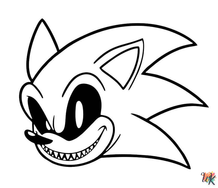 Dibujos para Colorear Sonic 35