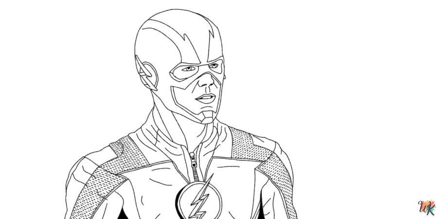Dibujos para Colorear The Flash 23