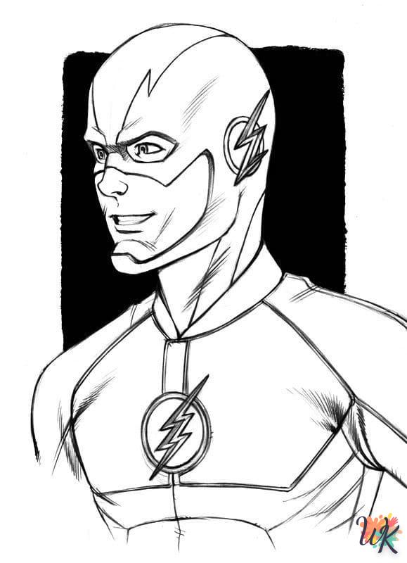 Dibujos para Colorear The Flash 57