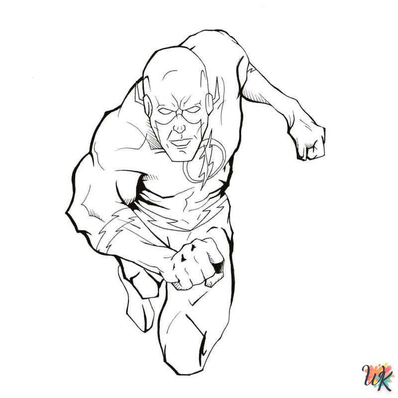 Dibujos para Colorear The Flash 58