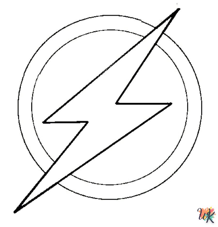 Dibujos para Colorear The Flash 97