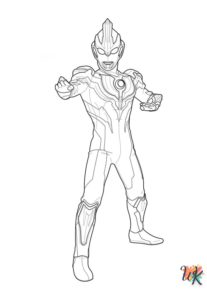 Dibujos para Colorear Ultraman 10
