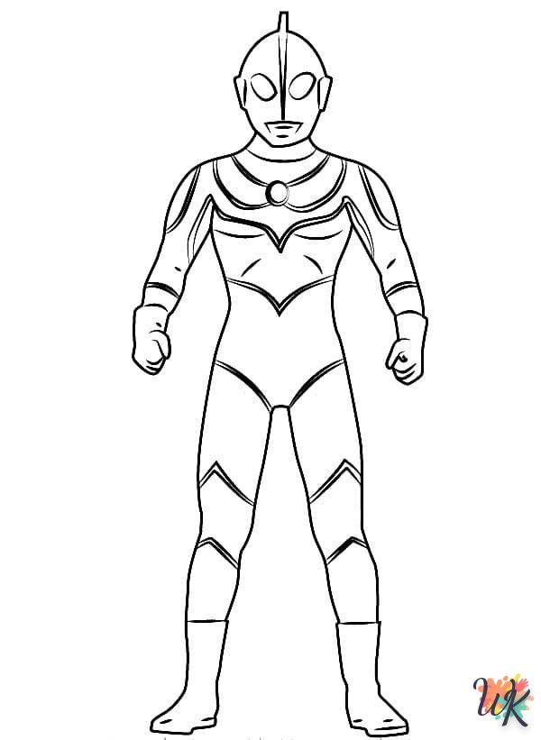 Dibujos para Colorear Ultraman 27