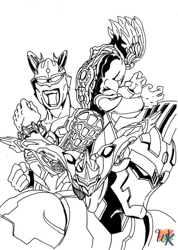 Dibujos para Colorear Ultraman 50
