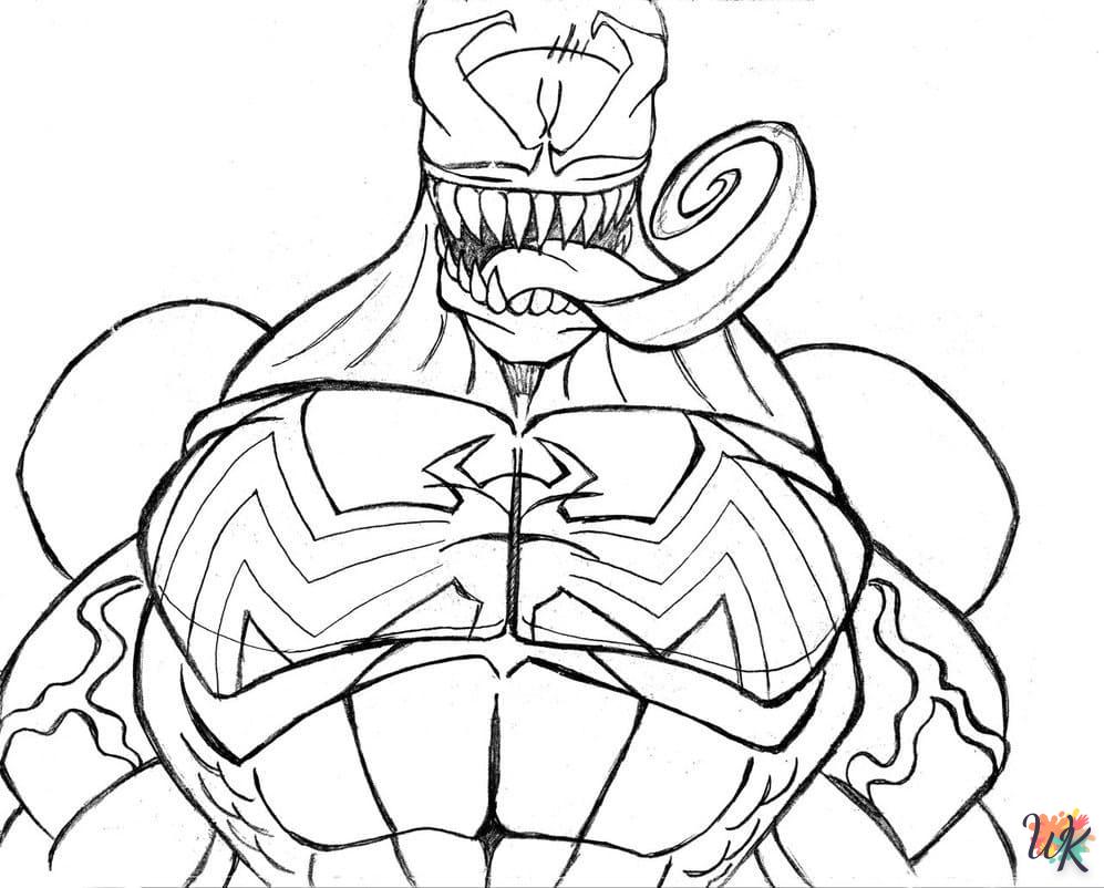 Dibujos para Colorear Venom 1