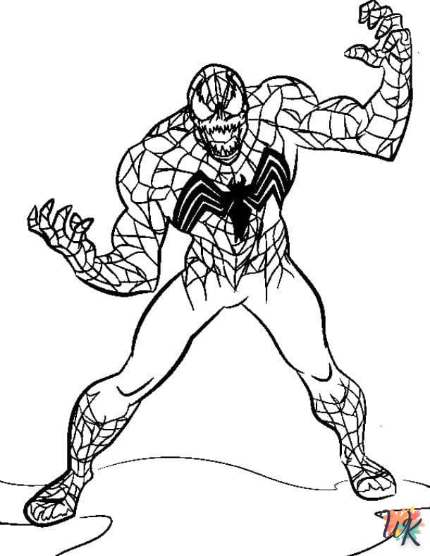Dibujos para Colorear Venom 10