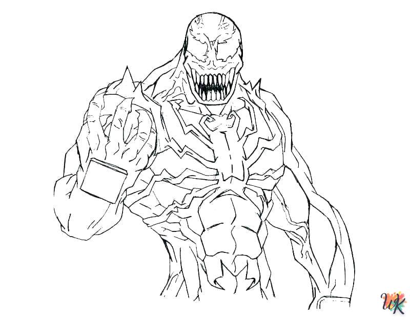 Dibujos para Colorear Venom 12