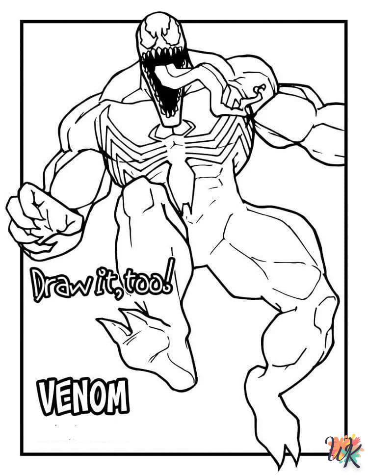 Dibujos para Colorear Venom 14