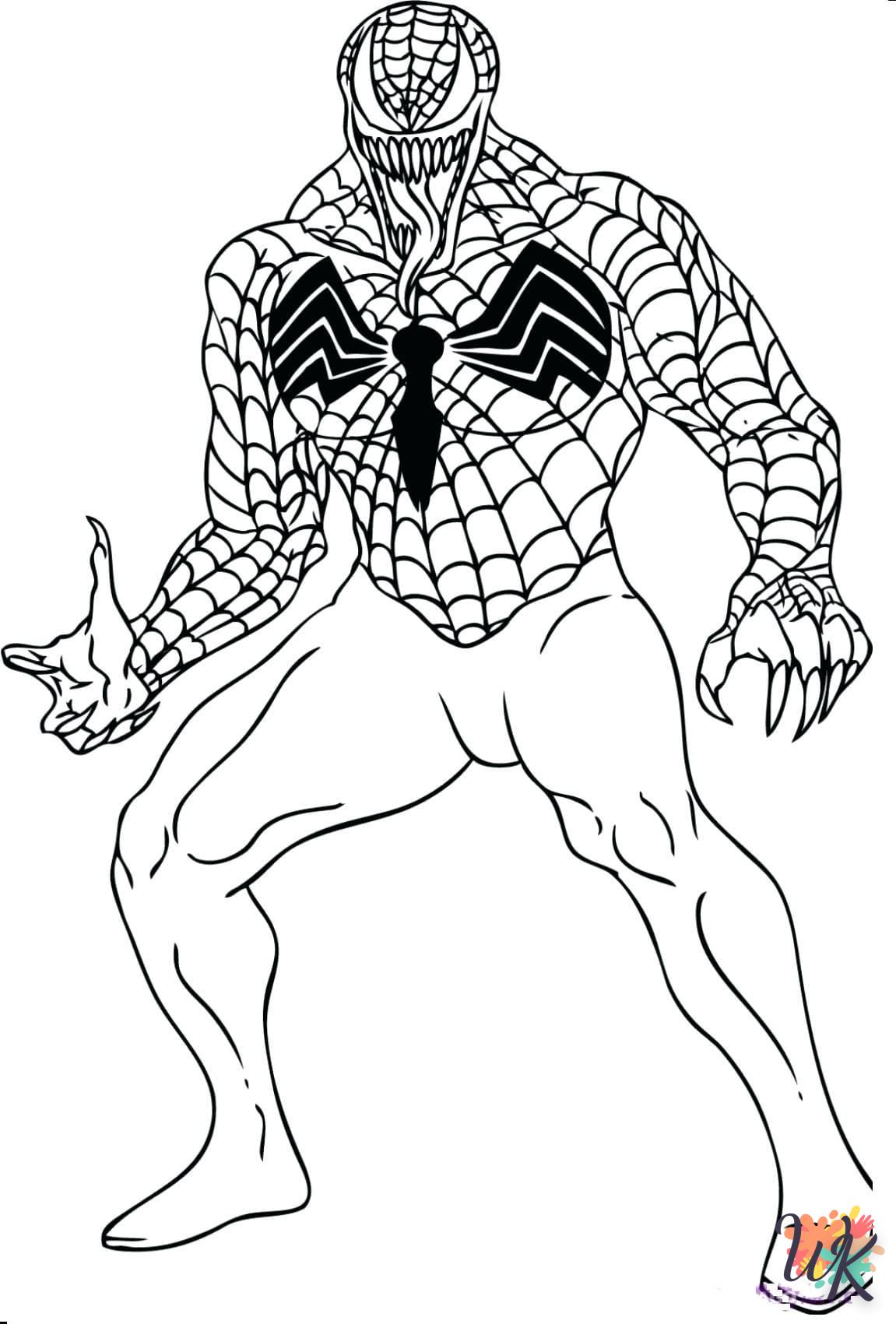 Dibujos para Colorear Venom 15