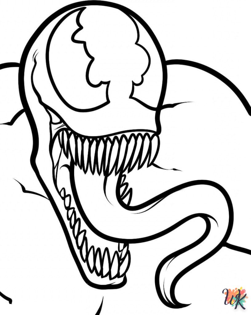 Dibujos para Colorear Venom 16