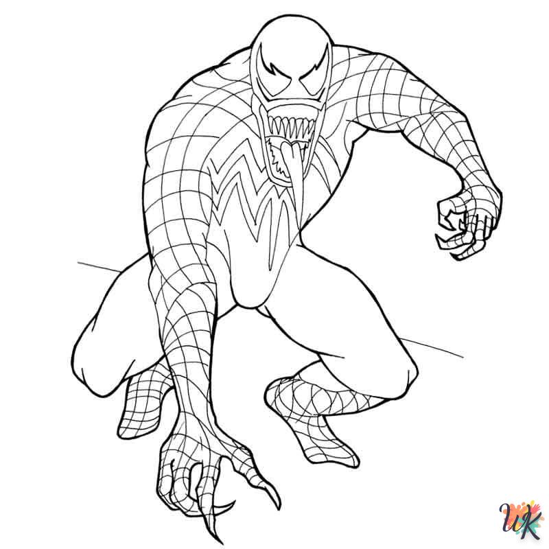 Dibujos para Colorear Venom 19