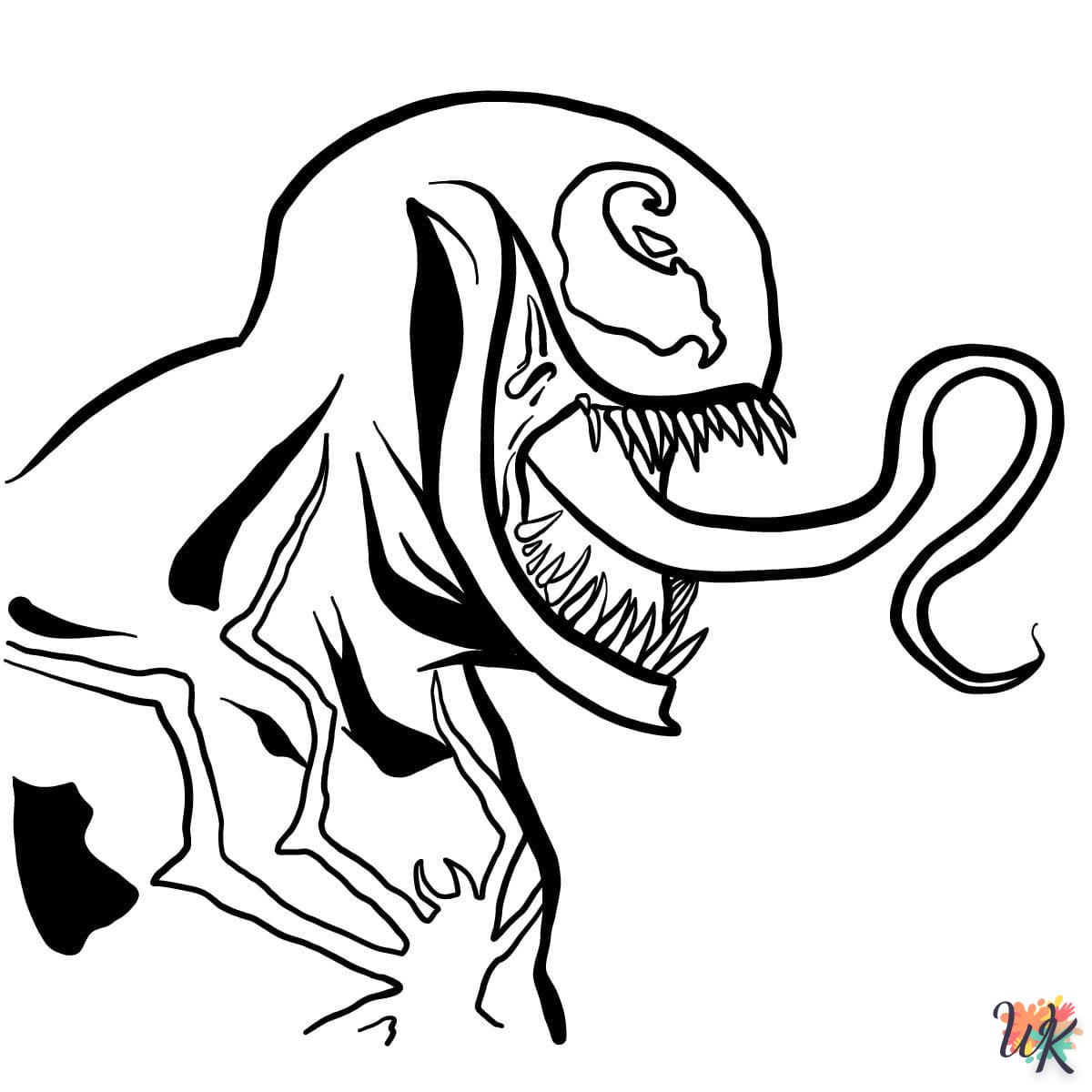 Dibujos para Colorear Venom 22