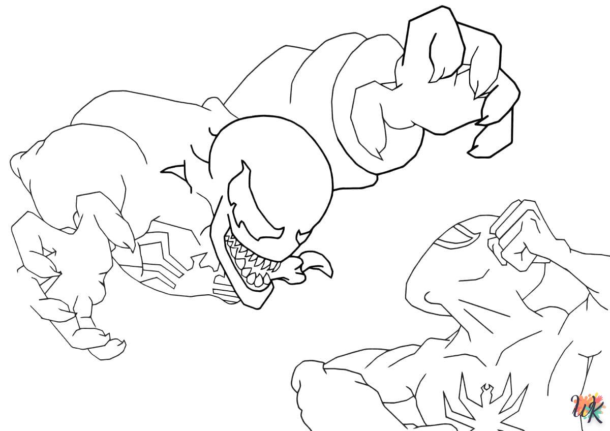 Dibujos para Colorear Venom 26