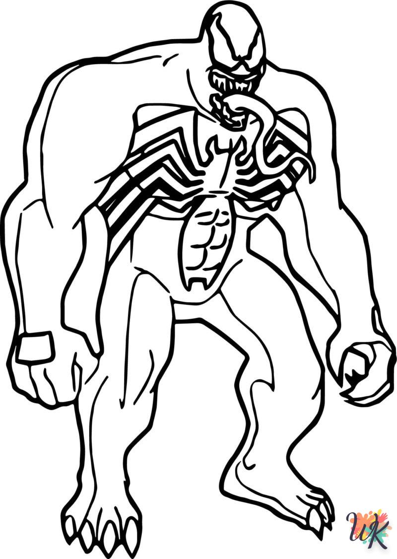 Dibujos para Colorear Venom 31