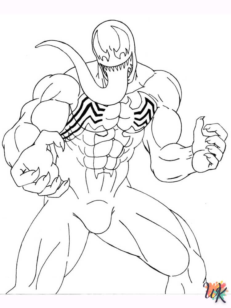 Dibujos para Colorear Venom 39