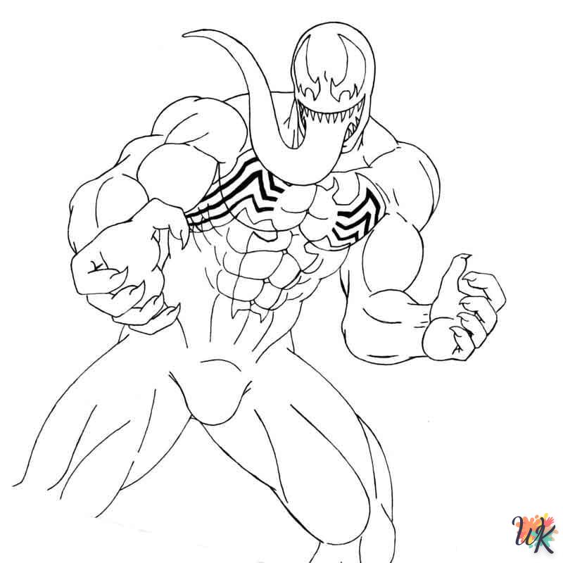 Dibujos para Colorear Venom 6