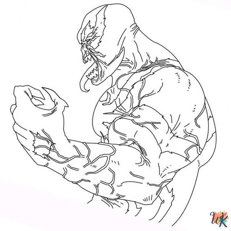 Dibujos para Colorear Venom 7