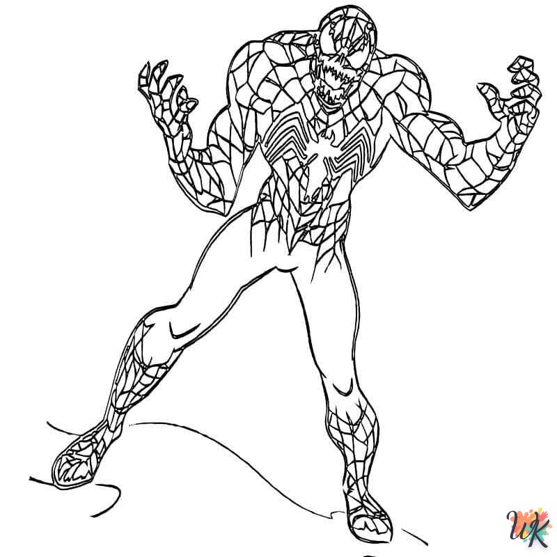 Dibujos para Colorear Venom 8