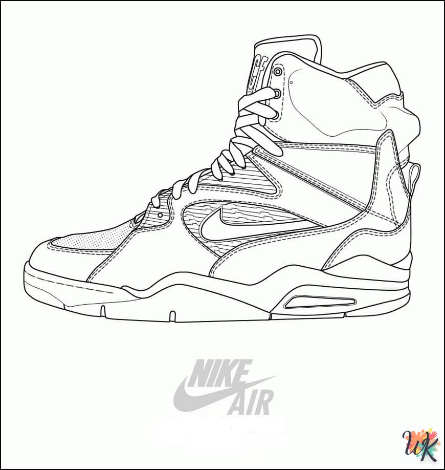 Dibujos para Colorear Zapatos Jordan 28