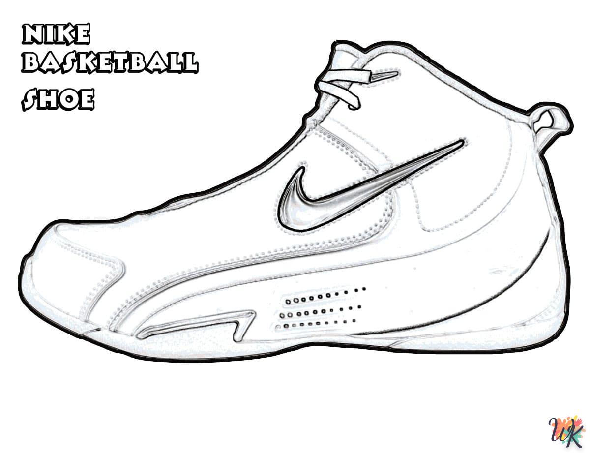 Dibujos para Colorear Zapatos Jordan 36