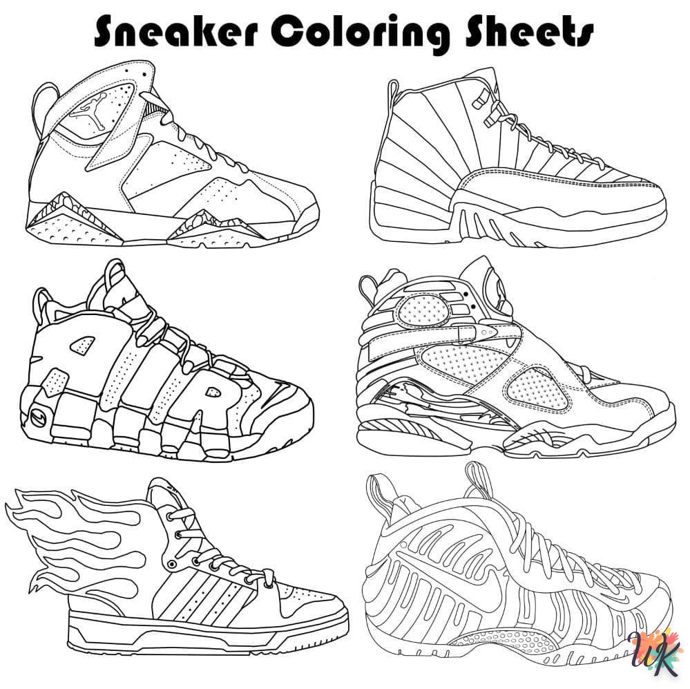 Dibujos para Colorear Zapatos Jordan 38