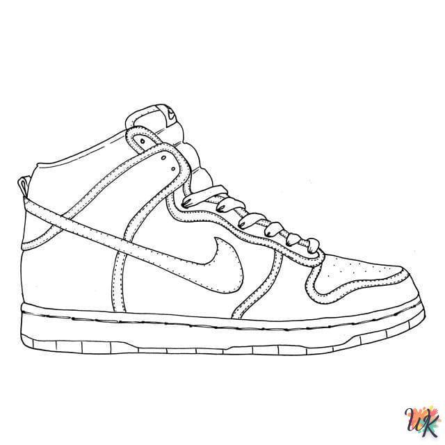 Dibujos para Colorear Zapatos Jordan 41