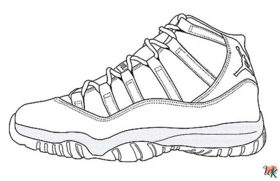 Dibujos para Colorear Zapatos Jordan 49